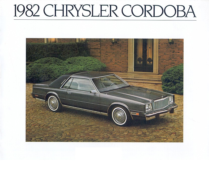 1982 Chrysler Cordoba Brochure